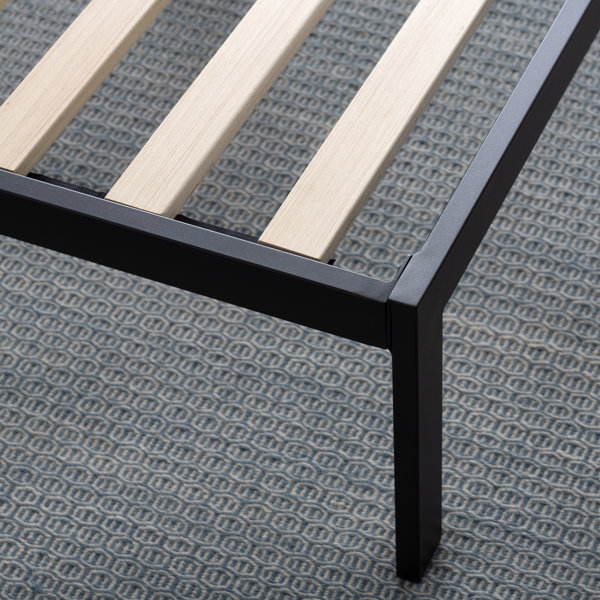 Zipcode Design™ Aquavia Metal Platform Bed Frame with Upholstered